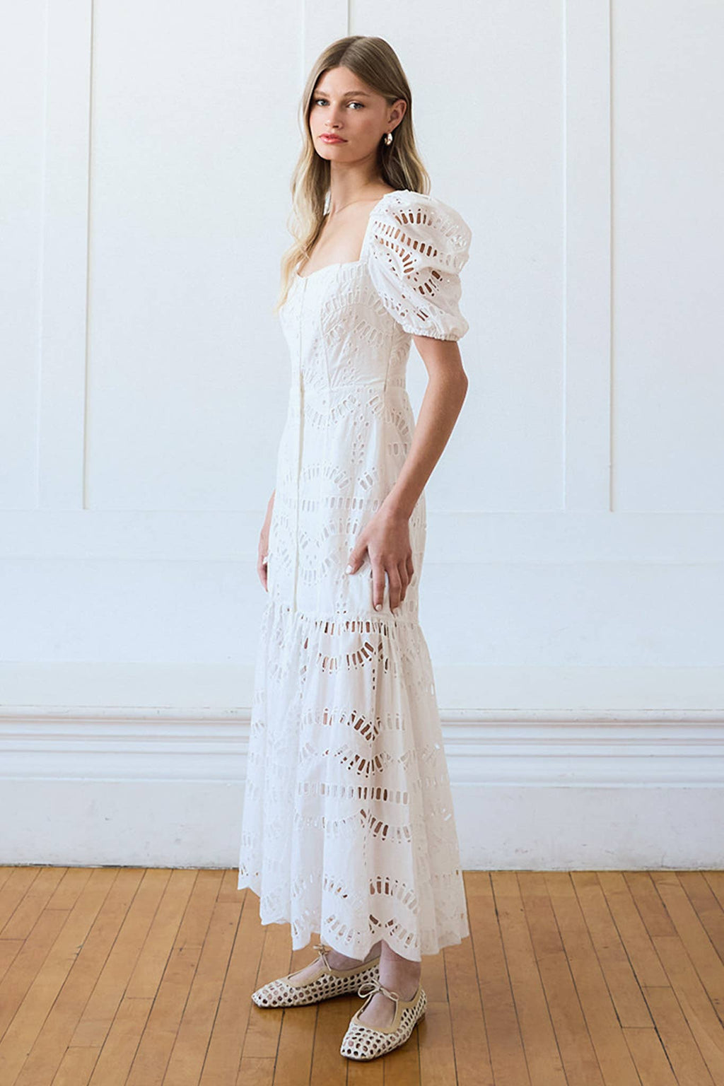 Eyelet Dress - RD1041