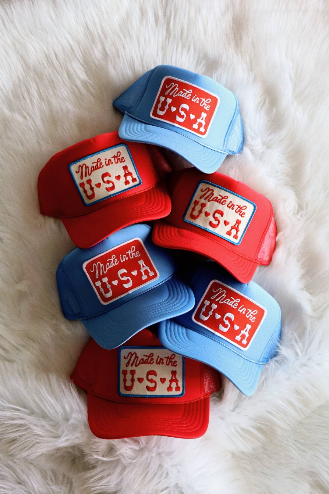 Made in the USA Patch Trucker Hat