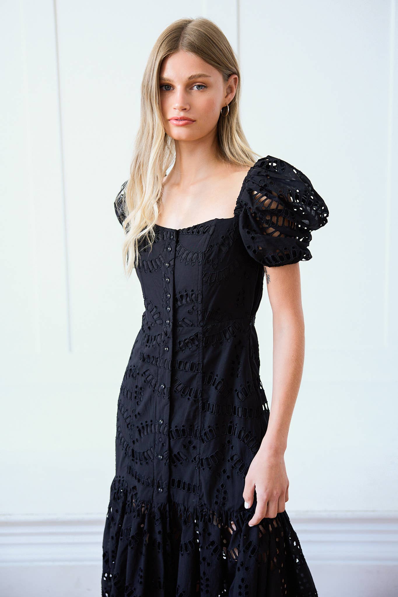 Eyelet Dress - RD1041