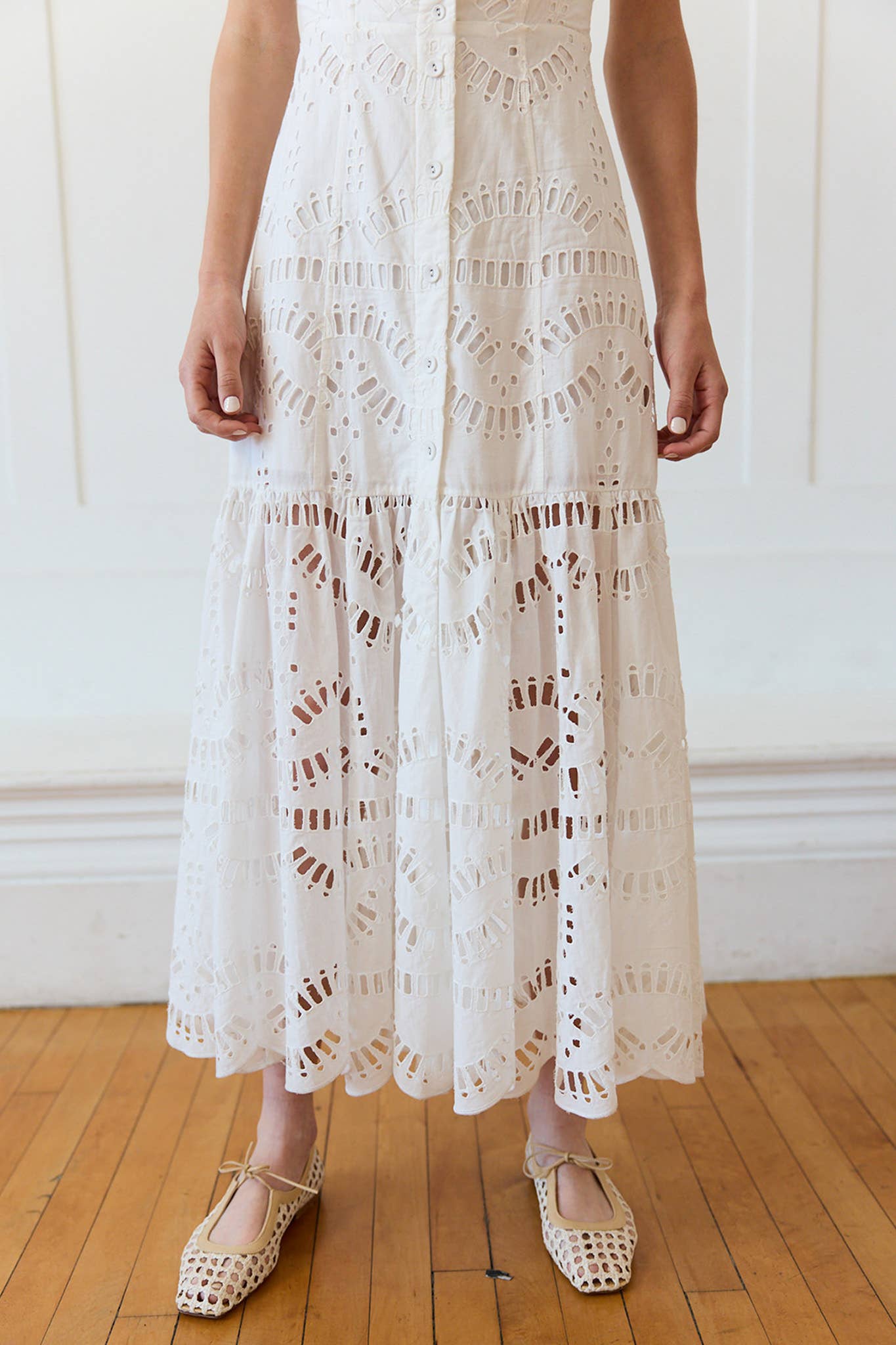 Eyelet Dress - RD1041