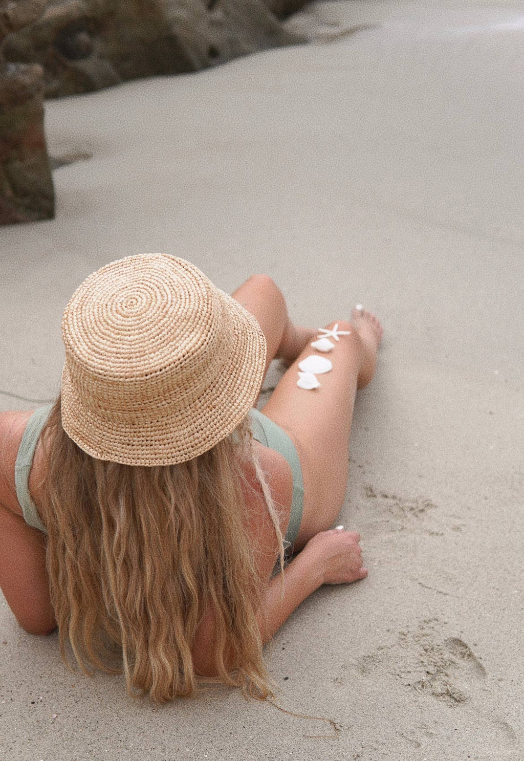 AUGUSTINE Isla - Raffia Bucket Hat