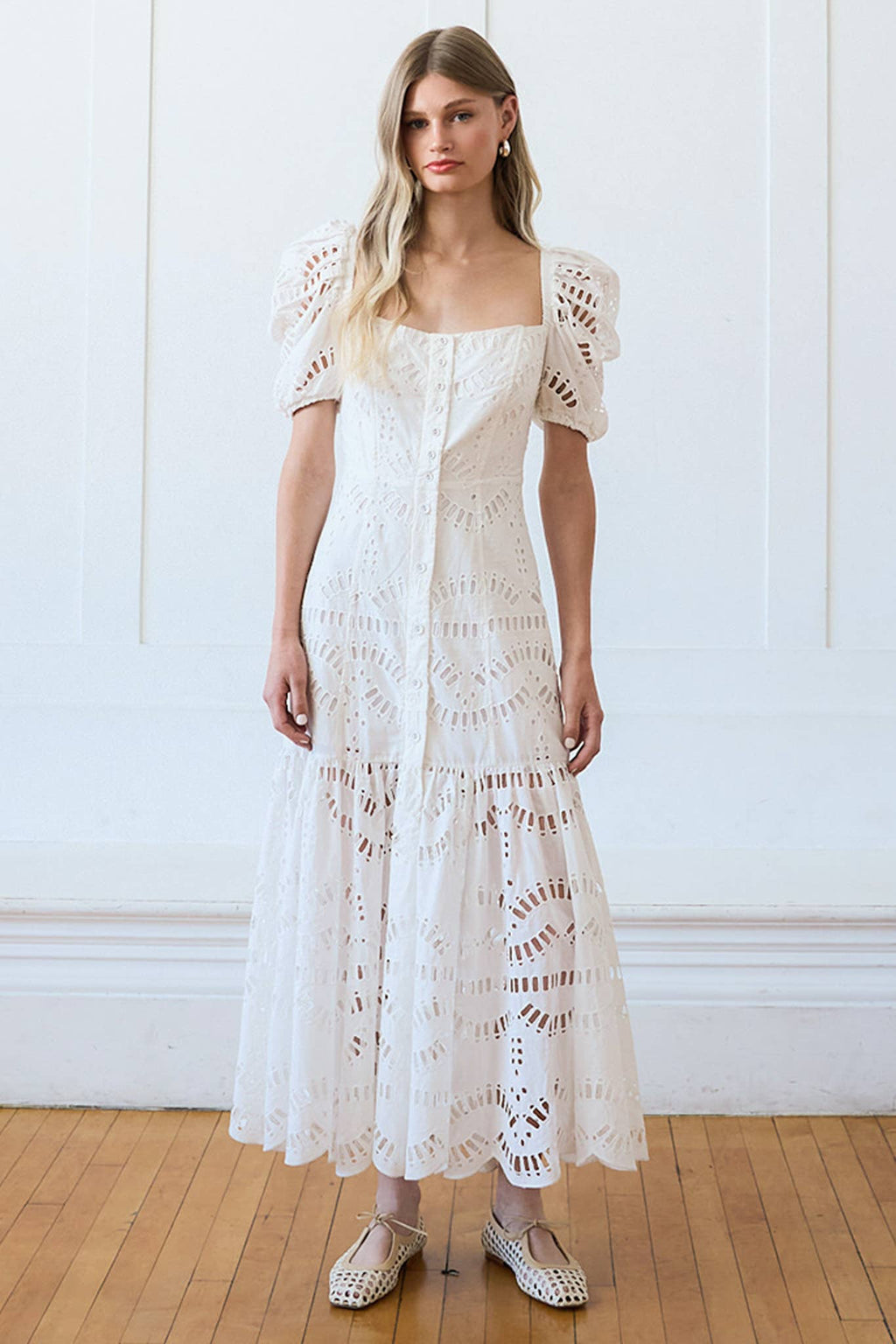 Eyelet Dress - RD1041