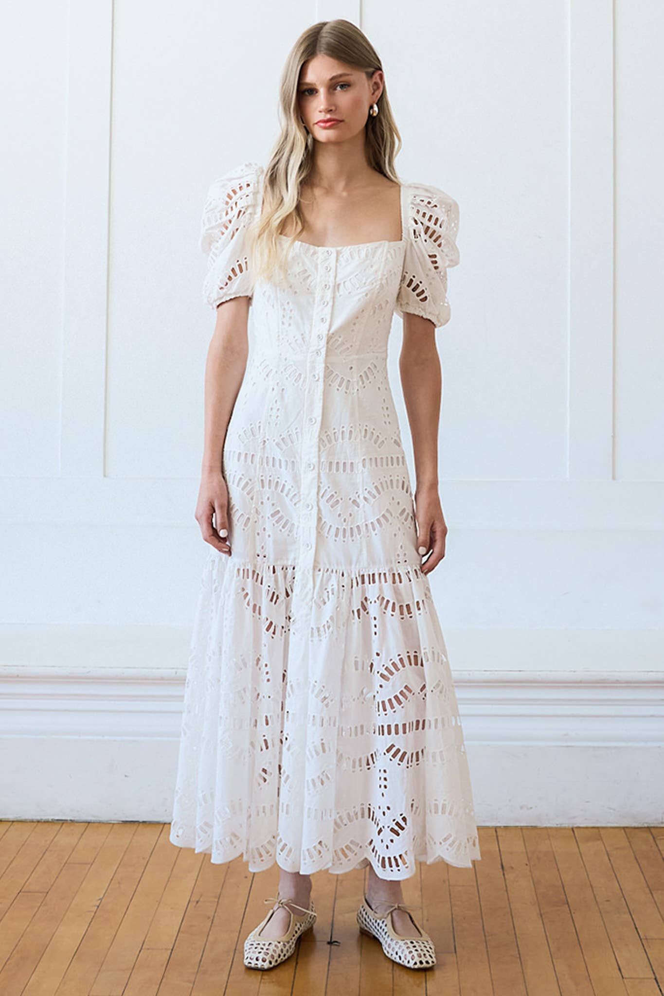 Eyelet Dress - RD1041