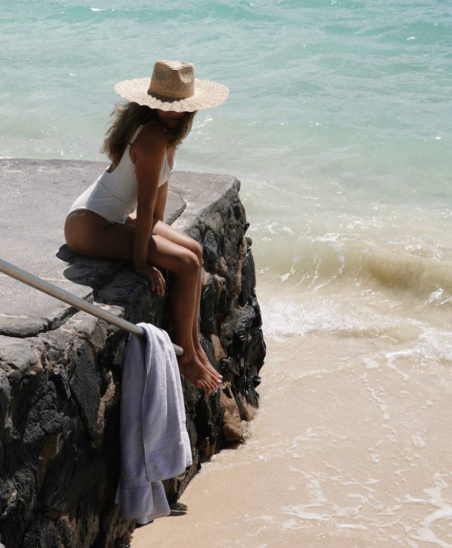 AUGUSTINE Nalu - Wide brim straw hat