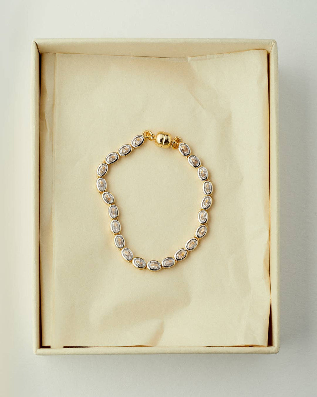 The Palais Tennis Bracelet-Gold