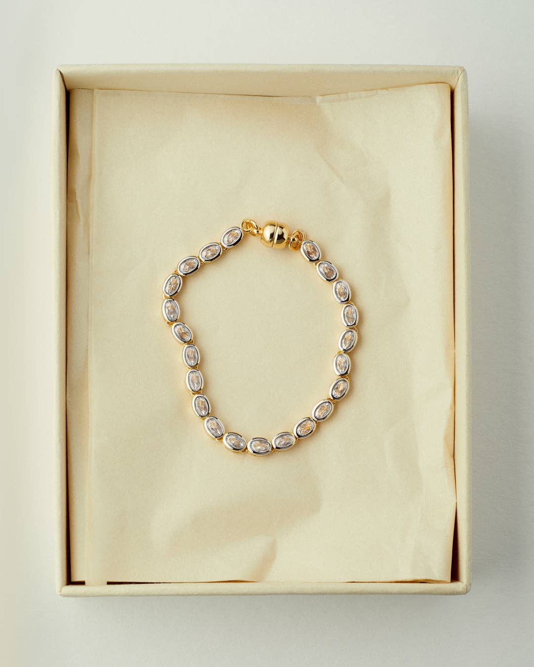 The Palais Tennis Bracelet-Gold
