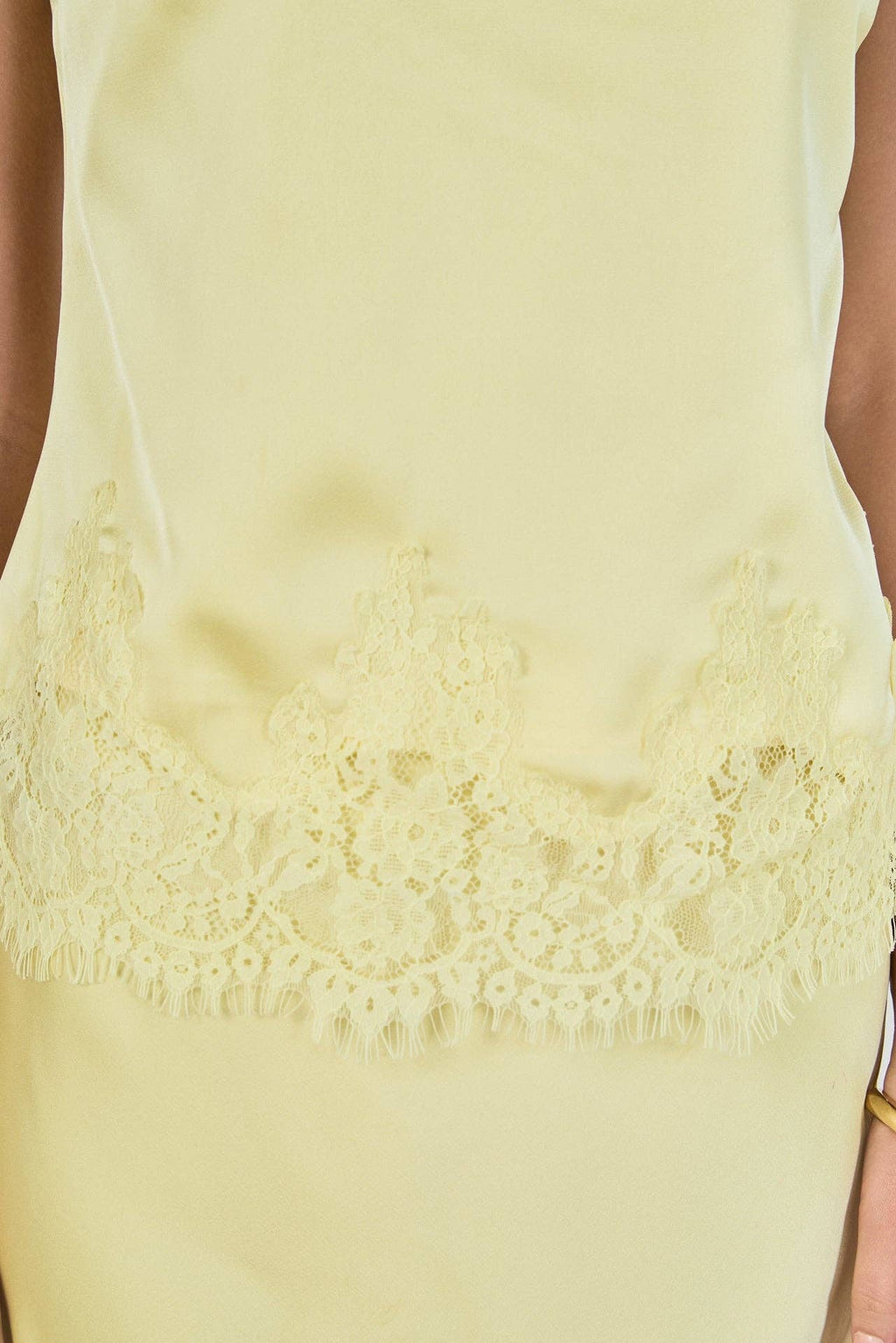Strapless Lace Top