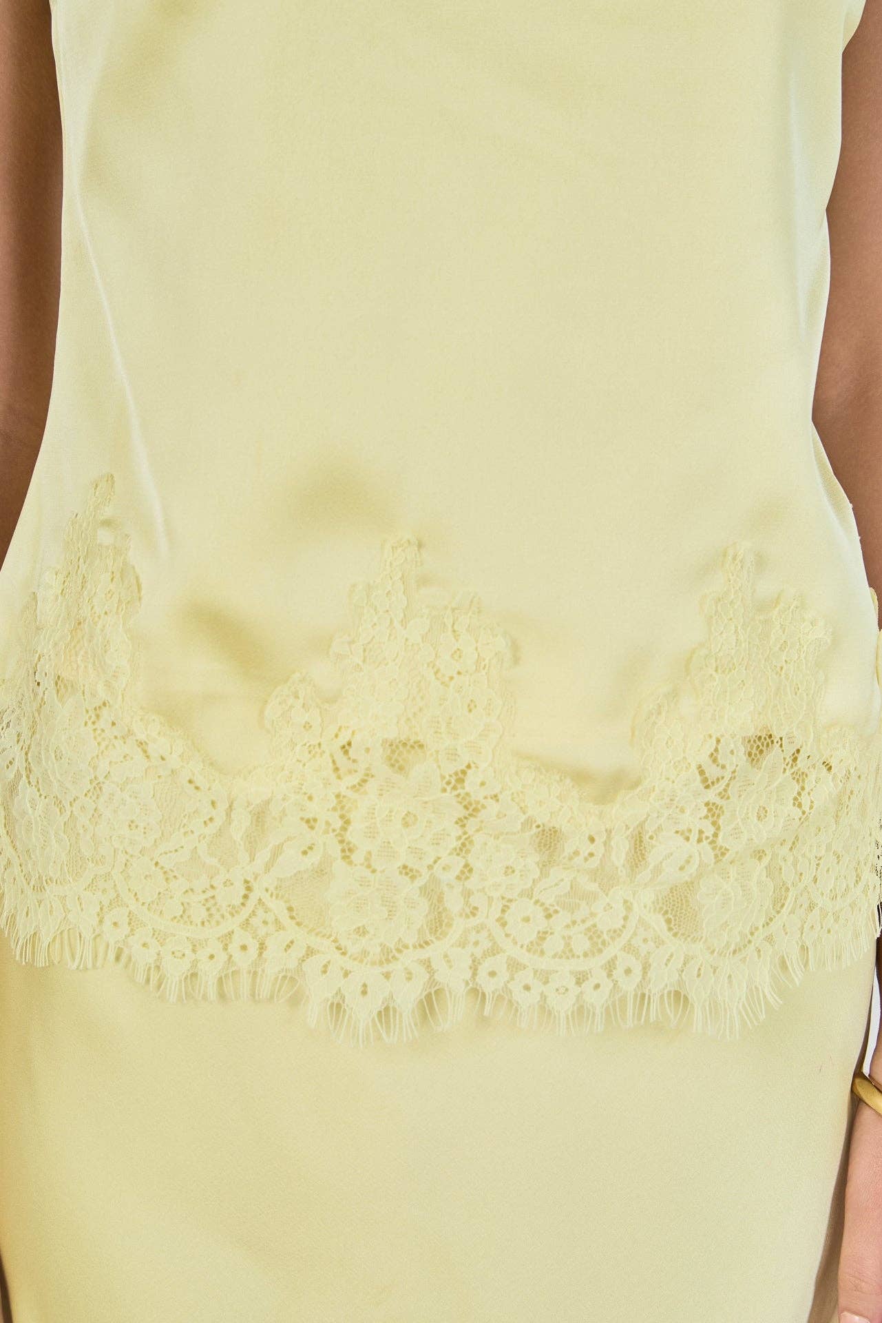 Strapless Lace Top