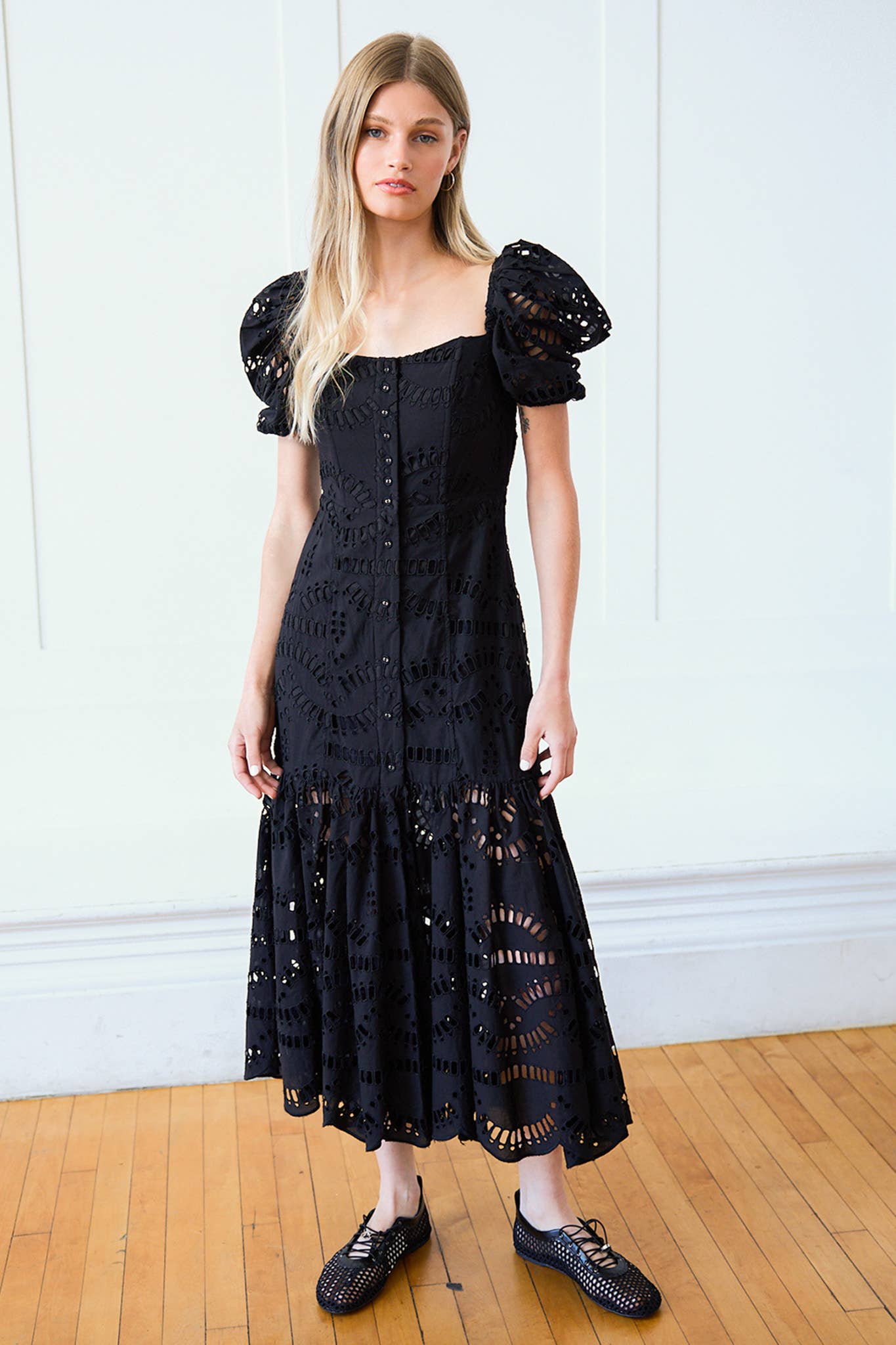 Eyelet Dress - RD1041